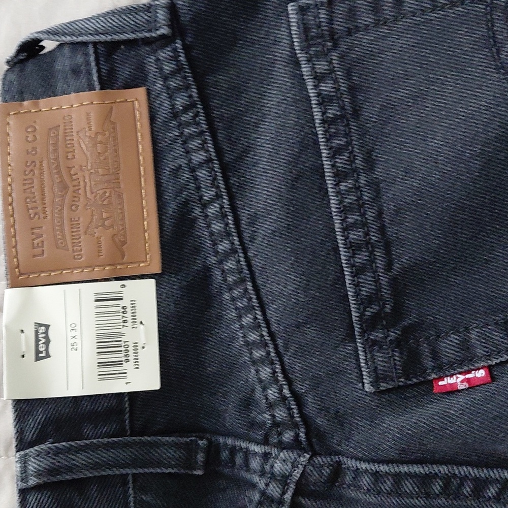 Levi's 80s Mom Jeans Stonewash Sz 2 Nwt - Picture 9 of 10